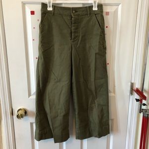 Madewell Wide Leg Capris